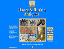 Tablet Screenshot of hanesandruskin.com